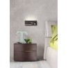 BROOK APPLIQUE TETE DE LIT / LISEUSE AP LED 1x8W+1x3W USB 3000K LEFT BK (5.1.2