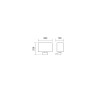 APPLIQUE INTERIEURE ENJOY STRUCTURA  1X42W E27 CH (5.1.1) SANS ABAT -JOUR