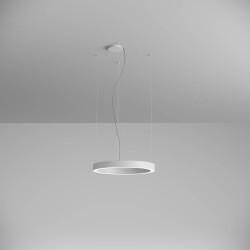 XAMBIT SUSPENSION 38W 220-240V AC 3000K ext. diamètre  600 IP20 105° BLANC TRANSFO INCLUS (Disponible en 4000K sur demande )