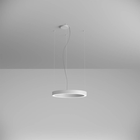 XAMBIT SUSPENSION 38W 220-240V AC 3000K ext. diamètre  600 IP20 105° BLANC TRANSFO INCLUS (Disponible en 4000K sur demande )