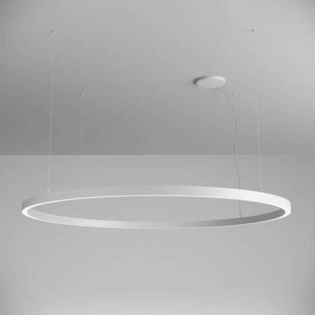 XAMBIT SUSPENSION 97W 220-240V AC 3000K ext.diamètre 1540 IP20 105° BLANC TRANSFO INCLUS (Disponible en 4000K sur demande )