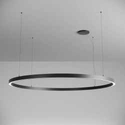 XAMBIT SUSPENSION 97W 220-240V AC 3000K ext. diamètre 1540 IP20 105° NOIR TRANSFO INCLUS (Disponible en 4000K sur demande )