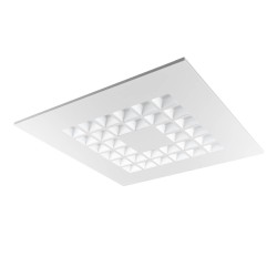 XCOMB REC. LED GRILLE PANEL 40W 220-240V AC 3CCT UGR 19 CRI 80 595x595 mm IP20 MWH TRANSFO INCLUS (Dispon 4000K sur demande )