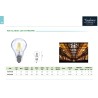 LAMPE STANDARD FILAMENT LED 6W 4000K E27 800LM 230V