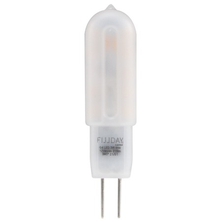LAMPE LED G4 2W WW 12VAC/DC 180LM