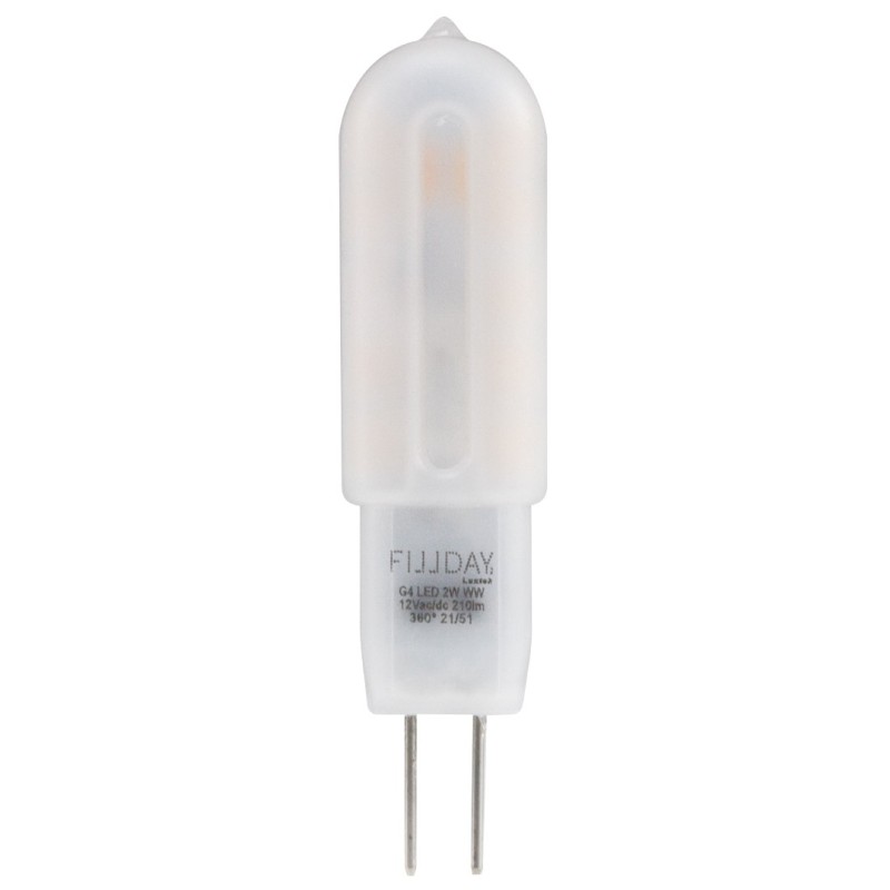 LAMPE LED G4 2W CW 12VAC/DC 180LM