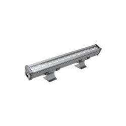 XFLOW S REGLETTE LINEAIRE ALUMINIUM 12W 220-240V AC 3000K CRI.80 500 mm IP65 UGR16 15°x60° S (4.1.2) TRANSFO INCLUS