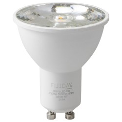 LAMPE LED 6W 230V SMD 4000K CW GU10 15° 450LM