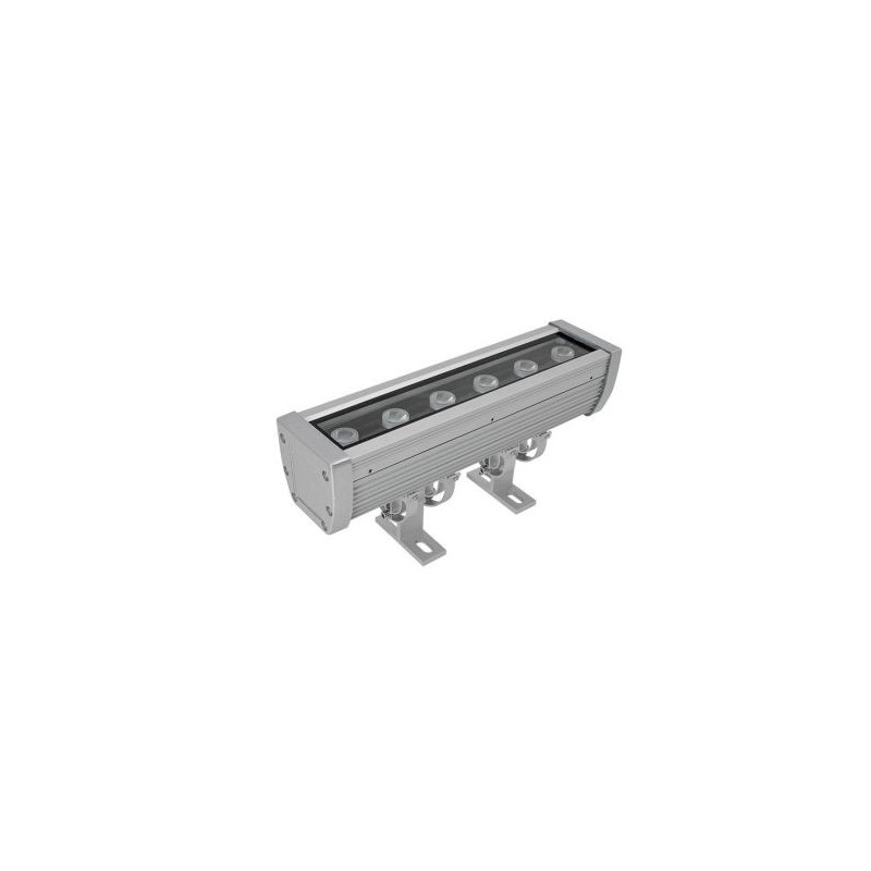 XFLOW L REGLETTE LINEAIRE ALUMINIUM 6W 220-240V AC 3000K CRI.80 300 mm IP65 10°x60° TRANSFO INCLUS(4000K DISPONIBLE SUR DEMANDE)