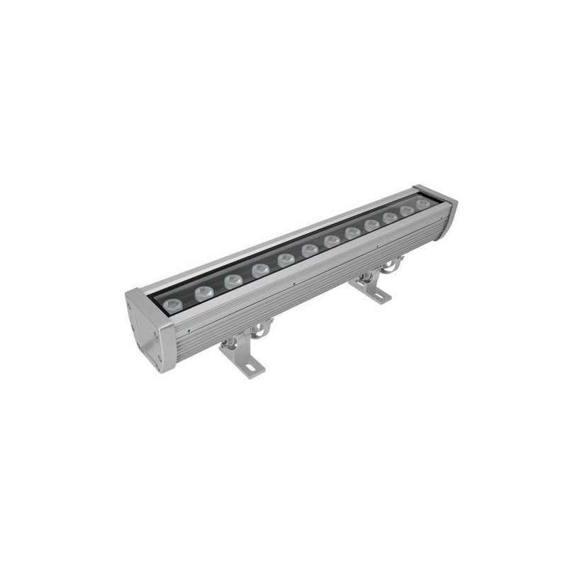 XFLOW L REGLETTE LINEAIRE ALUMINIUM 12W 220-240V AC 3000K CRI.80 500 mm IP65 30°TRANSFO INCLUS (4000K DISPONIBLE SUR DEMANDE )