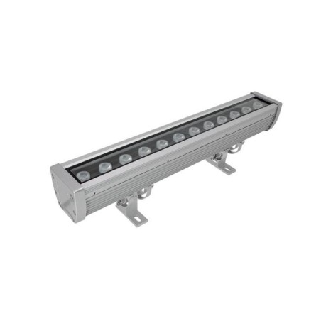 XFLOW L REGLETTE LINEAIRE ALUMINIUM 12W 220-240V AC 3000K 500 mm IP65  10°x60° TRANSFO INCLUS (4000K DISPONIBLE SUR Demande )