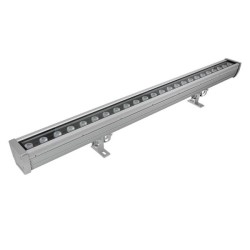 XFLOW L REGLETTE LINEAIRE ALUMINIUM 24W 220-240V AC 3000K CRI.80 1000 mm 30° TRANSFO INCLUS (4000K DISPONIBLe sur demande )