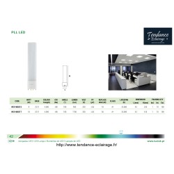 LAMPE LED PLL 20W 4000K 2G11 230V 2100LM CFL36W