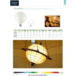 LAMPE LED GLOBE 15W SMD E27 3000K WW 230V 1600LM