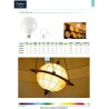 LAMPE LED GLOBE 15W SMD E27 3000K WW 230V 1600LM