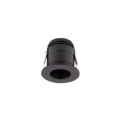 XKEEP REC. SPOTS ENCASTRES 1x3W 2700K CRI.90 IP20 30° NOIR (5.1.2) TRANSFO INCLUS ( Disponible en 3000k sur demande )
