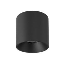 XPILAR SAILLIE ROND. LUMINAIRE  20W 220-240V AC 3000K 36dgr NOIRNOIR (5.1.2) TRANSFO INCLUS  (4000k disponible sur demande )