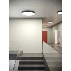 XPILL PANEL ROND  40W  220-240V AC CCT(346000K) CRI.80 fi.400 mm IP20 80° BLANC (5.1.2) TRANSFO INCLUS