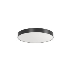 XPILL PANEL ROND  60W 220-240V AC CCT(346000K) CRI.80 fi.600 mm IP20 80° NOIR (4.1.2) TRANSFO INCLUS