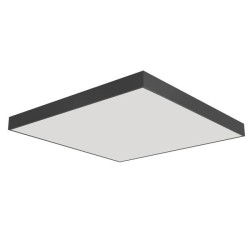 XPILL CARRE PANEL 80W 220-240V AC 3000K 800X800 mm IP20 80° NOIR (4.1.2) TRANSFO INCLUS (disponible en 4000K sur demande )