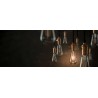 LAMPE ST64 E27 RUSTIQUE FILAMENT LED 8W 2200K DOURADA 720LM DIMMABLE