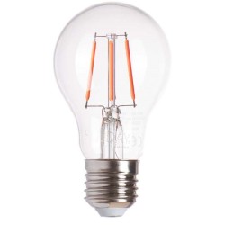 LED STANDARD COLOUR LAMPE STANDARD FILAMENT LED 4W 230V ROUGE E27