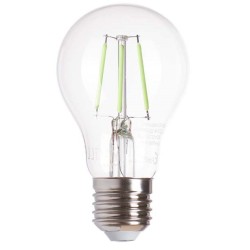 LED STANDARD COLOUR LAMPE STANDARD FILAMENT VERT LED 4W 230V  E27
