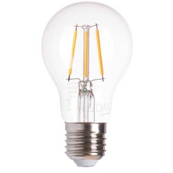 LED STANDARD COLOUR LAMPE STANDARD FILAMENT LED 4W 230V ORANGE E27