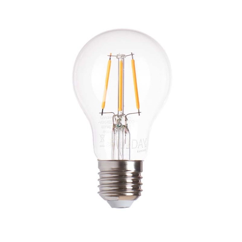 LED STANDARD COLOUR LAMPE STANDARD FILAMENT LED 4W 230V ORANGE E27
