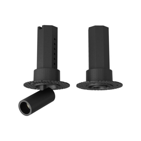 XSKATE REC. TRIM. RETRACTABLE PROJ. 1x3W CRI.90 36dgr 3000K IP40 NOIR (5.1.2) TRANSFO INCLUS