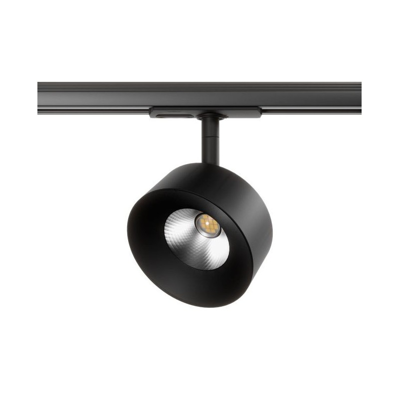 XSPOT MT PROJECTEUR 1x7W 220-240V AC 4000K CRI.80 IP40 40°NOIR (5.1.2) TRANSFO INCLUS