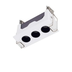 TROOP 3T Spot CARRE LED 5W 4000K 24 BLANC c/Driver