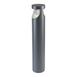 BORNE XWALK ST LED 24W DALI  IP65 GRIS ANTHRACITE  3000K (4.1.2)