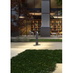 BORNE XWALK ST LED 24W DALI IP65 CUIVRE 3000K (4.1.2)