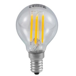 A45 CLASSIC LED LAMPE GOTA FILAMENT LED 2.3W 2700K E14 485LM 220-240V CLASSE A