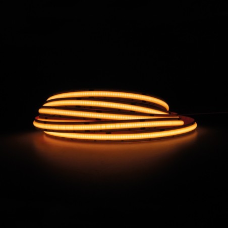 COB LED STRIP PROOF 10W R20M RUBAN LED COB SERIE PRO "LIGNE DE LUMIERE" 24V 10W 2700K IP67 ETANCHE 480LED 960lm 10mm CRI90 [20m]