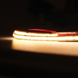 COB FLEXICOB 8W RUBAN LED COB SERIE PRO "LIGNE DE LUMIERE" 24V 8W 3000K IP20 480LED 763lm 4mm CRI90 [5m]