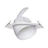 SAMBA DOWNLIGHT ORIENTABLE 90° LED 26/27/28/29W BLANC CTC 3000/4000/5700K