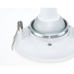 SPOT ENCASTRE D-Light ANNEAU ROND GU10/MR16 Max.50W BR  BLANC