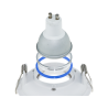SPOT ENCASTRE D-Light ANNEAU ROND GU10/MR16 Max.50W BR  BLANC