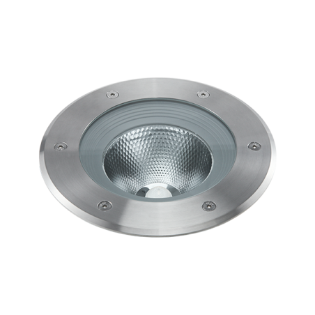 TOBA XL Encastré de sol LED 24W 3000K IP67 24 DEGRES Aço Inox 316