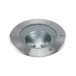 TOBA XL Encastré de sol LED 24W 4000K IP67 24 DEGRES Aço Inox 316