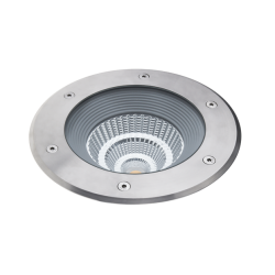 TOBA XL Encastré de sol LED 24W 3000K IP67 60 DEGRES Aço Inox 316