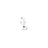 AXIS APPLIQUE 2X35W GU10 NOIR-D60*H167 (5.1.1)