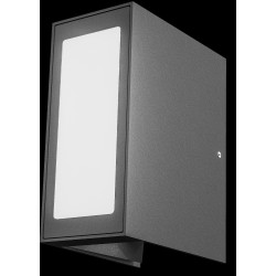 Triplex Applique murale Sailli LED 13W [2x5W+3W] 4000K IP54 Antracite