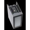 Triplex Applique murale Sailli LED 13W [2x5W+3W] 4000K IP54 Antracite