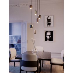 BOOM SUSPENSION 1x10W GU10 D80 VERT (5.1.1)