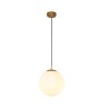 BOWLING SUSPENSION 1X42W D250 E27 GOLD (5.1.1)