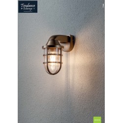 CAGE APPLIQUE E27 MAX 28W IP44 OR MAT