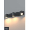 CAMEO APPLIQUE/PLAFONNIER 3X35W GU10 SAND BLACK (5.1.1)
